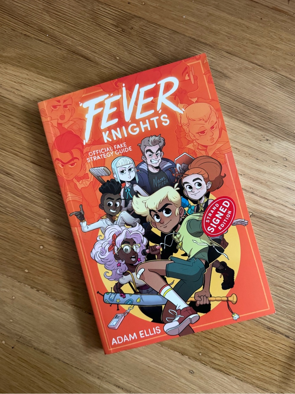 signed copy of Fever Knights